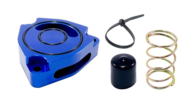 Hyundai Veloster Blow Off Valve Sound Plate - Torque Solution - Blue - `11-`27
